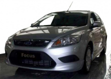 Накладка на передній бампер HB (під фарбування) для Ford Focus II 2005-2008 рр
