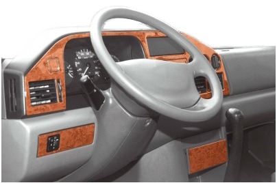 (Tdi, 1995-2000) Накладки на панель (MERIC) Титан для Mercedes Sprinter W901/902/903/904/905 рр