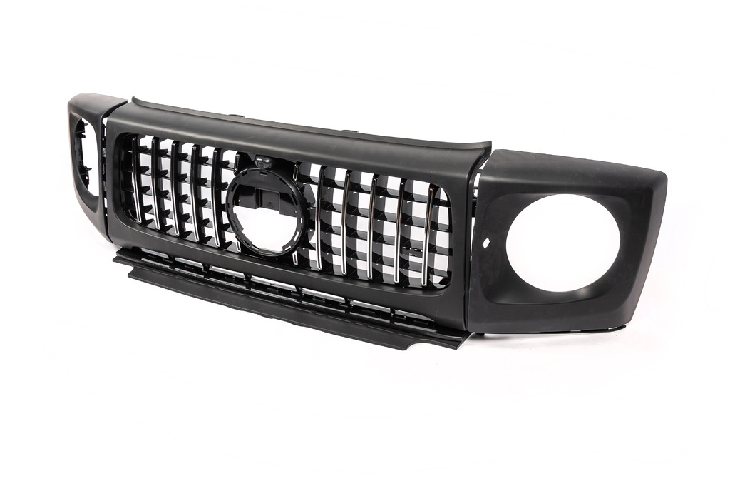 Решітка і накладки на фари G63 для Mercedes G сlass W463 2018-2024 рр