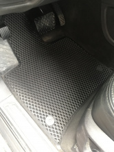 Килимки EVA (чорні) 2 ряди (5 килимків) Audi Q7 2005-2015 рр.