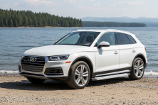 Бокові пороги Maya V2 (2 шт., Алюміній) Audi Q5 2017-2025 рр.