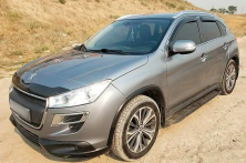 Вітровики (4 шт, HIC) Peugeot 4008 2012-2017 рр.