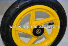 Колесо для детских колясок 12 * 1,75 L1202 (пластик) с подшипниками LTK