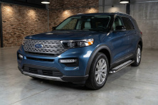 Бокові пороги Maydos V2 (2 шт., Алюміній) Ford Explorer 2019- рр.