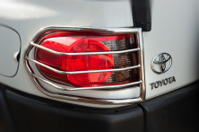 Захист задніх фонарів (нержавійка, 2 шт) Toyota FJ Cruiser 2006-2022 рр.