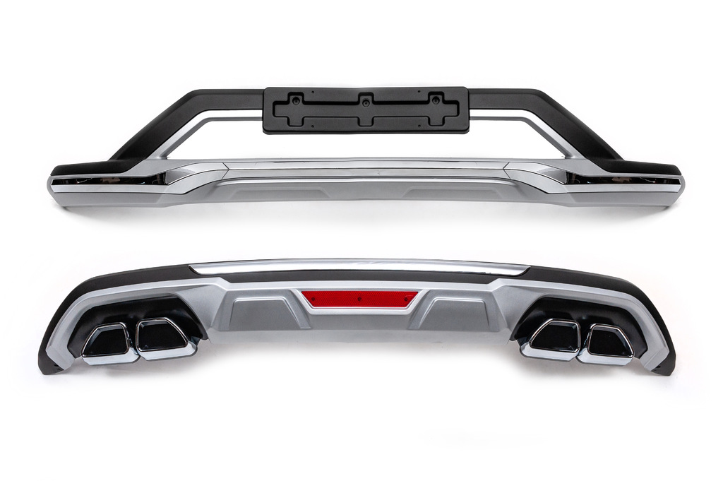 Передня і задня накладки 2019-2026 (2 шт) для Hyundai Tucson TL рр