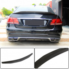 Спойлер V4 (Карбон) Mercedes E-сlass W212 2009-2016 рр.