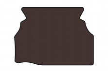 Гумовий килимок в багажник Carsuit (Купе, коричневий) Mercedes C-class W203 2000-2007 рр.