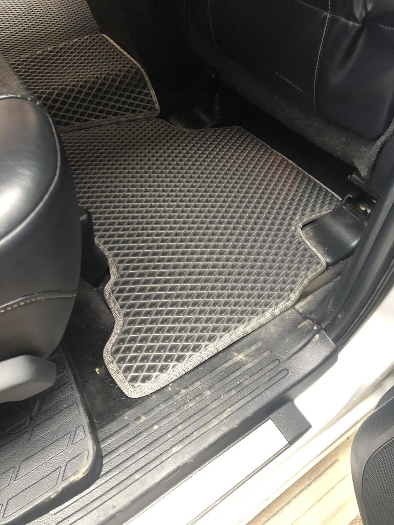 Килимки EVA (чорні) 7 місцевий, 2013-2022 для Toyota Land Cruiser Prado 150