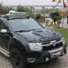 Комплект накладок на капот DRAGON (3 шт) Dacia Duster 2008-2018 гг.