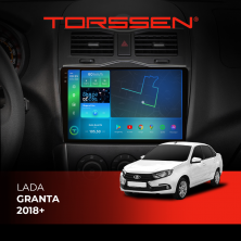 Штатна магнітола Torssen 2K Lada Granta 18+ F9464 4G Carplay DSP