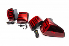 Задні LED ліхтарі (RED-Sequential) Nissan Armada 2016-2024 рр.