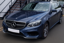 Передня решітка Diamond Silver (для Avantgarde і AMG-Line, 2013-2016) для Mercedes E-сlass W212 рр