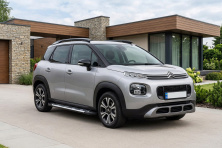 Бокові пороги Sunrise (2 шт., Алюміній) Citroen C-3 Aircross 2017-2024 рр.