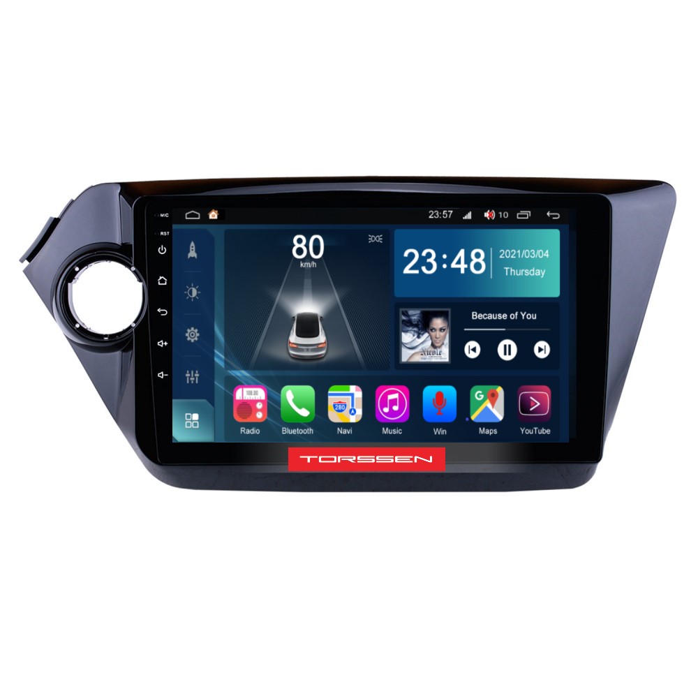 Штатная магнитола Torssen Kia K2/Rio 17-18 F96128 4G Carplay