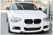Ніздрі M-Look (2011-2014, чорний матовий) BMW 1 серія F20/F21 2011-2019 рр.