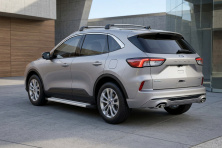 Бокові пороги Maya V2 (2 шт., Алюміній) Ford Kuga/Escape 2019- рр.