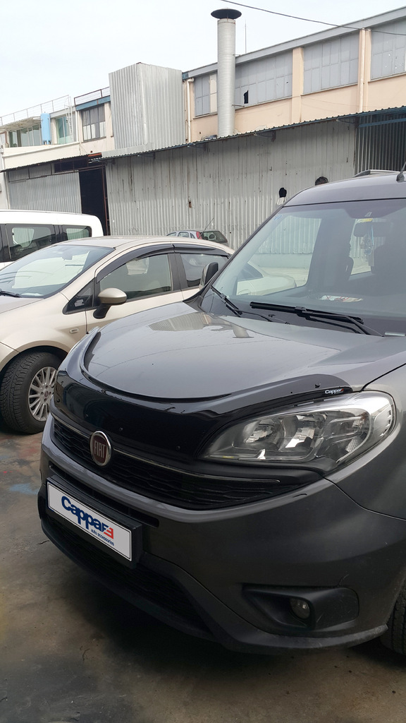 Дефлектор капота EuroCap (2015-2025) для Fiat Doblo II рр