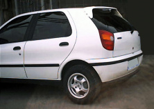 Спойлер короткий (під фарбування) для Fiat Palio 1996-2011 рр