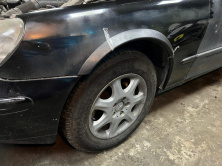 Накладки на арки (4шт, чорні, ABS-пластик) Mercedes S-сlass W220 1998-2005 рр.