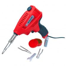 Паяльник импульсный с трансформатором 200 Вт, 230 В, 3 режима, с комплектом насадок.