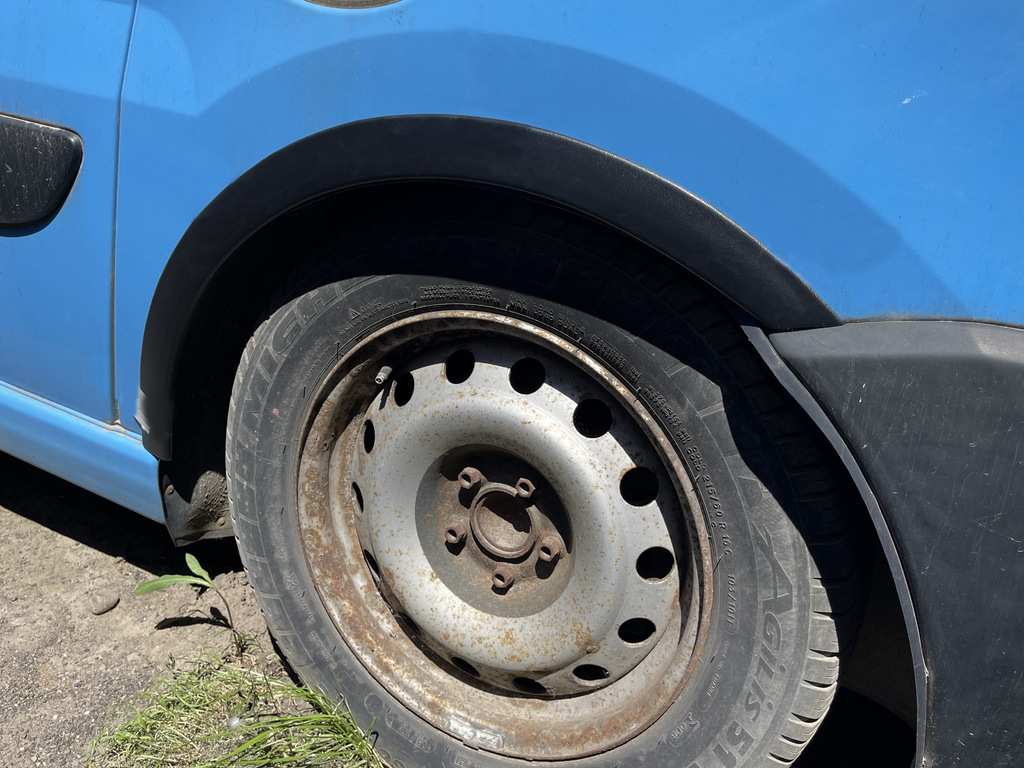 Накладки на арки (4 шт, чорні) для Citroen Jumpy 2007-2017 рр