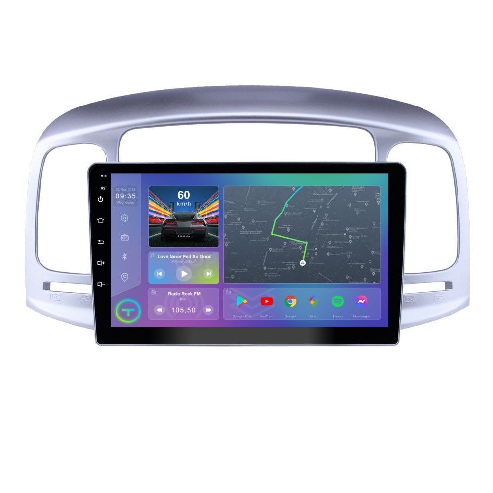 Штатна магнітола Torssen Hyundai Accent 2006-2011 F9432 4G Carplay DSP