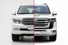 Комплект рестайлінгу на LC 300 High-Line (Standart комплект) Toyota Land Cruiser 200 2007-2021 рр.