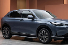 Бокові пороги Tayga Grey (2 шт., Алюміній) Honda eNP1 2022- рр.