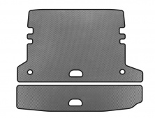 Килимок в багажник EVA V-2 (для F-31, Сірий) BMW 3 серія F30/F31 2012-2019 рр.