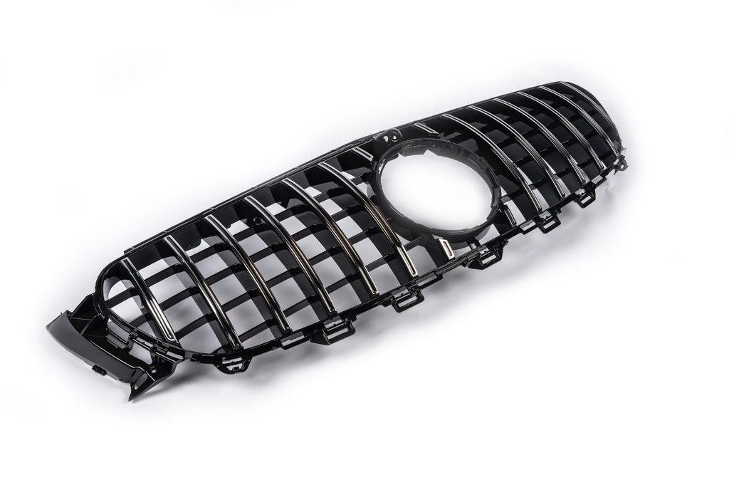 Передня решітка GT Panamericana (для Avantgarde/AMG-Line/E43 AMG/E53 AMG 2016-2019) для Mercedes E-сlass W213 рр