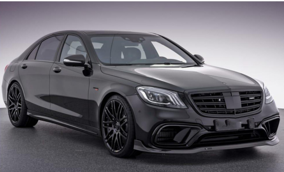Комплект обвісів BRB (чорний, 2018-2026) для Mercedes S-сlass W222 рр