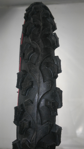 Велосипедная шина 16 * 1,75 (47-305) (S-186 Red/blue line) (Delitire) LTK