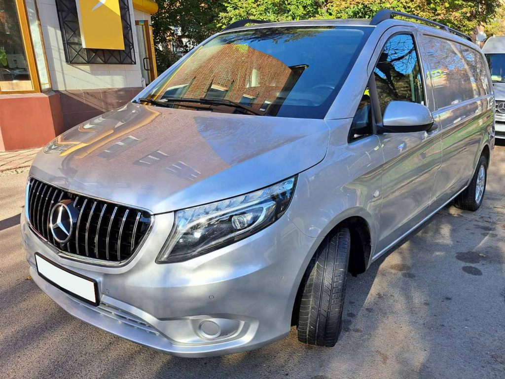 Передня решітка GT Chrome (2014-2023 для Vito W447) для Mercedes Vito / V-class W447 2014- рр