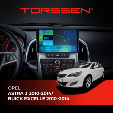 Штатна магнітола Torssen 2K Opel Astra J 10-14/Buick Excelle 10-14 F9464 4G Carplay DSP