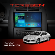 Штатна магнітола Torssen 2K Peugeot 407 04-11 F96128 4G Carplay DSP