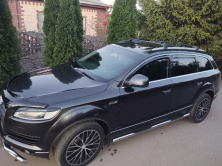 Багажник (поперечини) на інтегровані рейлінги Skybar V2 120 см (2 шт) Сірий Audi Q7 2005-2015 рр.