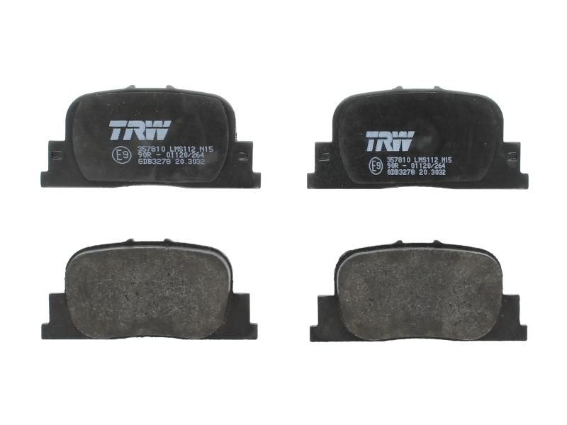Колодки задні гальмівні Geely FC TRW