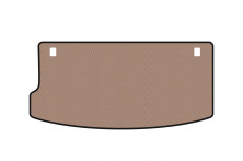 Гумовий килимок в багажник Carsuit (HB, бежевий) Hyundai I-10 2008-2013 рр.