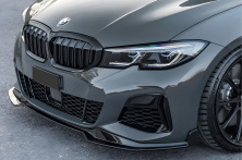 Бокові решітки бампера (для M-Sport 2018-2022, ABS) BMW 3 серия G20/G21 2018- гг.
