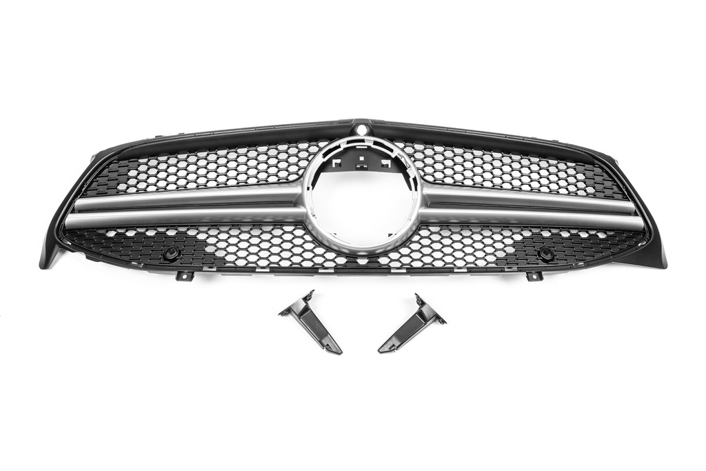 Передня решітка AMG Silver (для 2019-2022) для Mercedes CLA C118 2019- рр