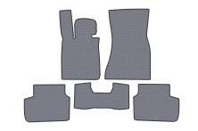 Гумові килимки Carsuit (Для G11, сірий) BMW 7 серія G11/G12 2015-2022 рр.