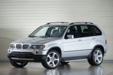 Бокові пороги Tayga Grey (2 шт, алюм.) BMW X5 E53 1999-2006 рр.