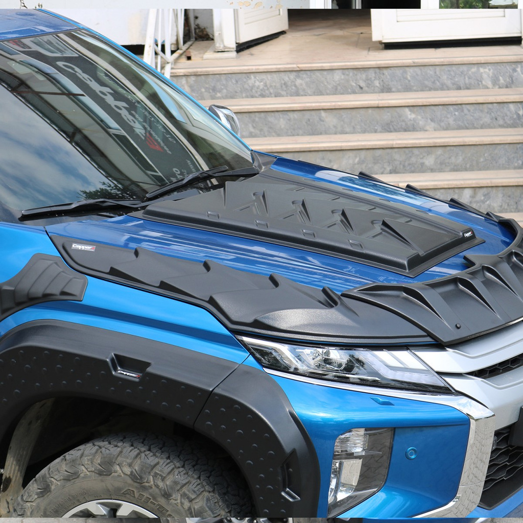 Накладка на капот (ABS) для Mitsubishi L200 2015-2025 рр