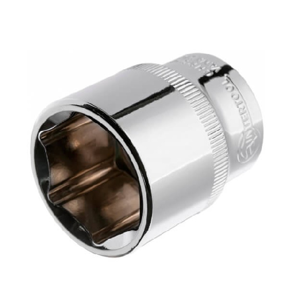 Головка шестигранная 1/2, 28мм, Cr-V