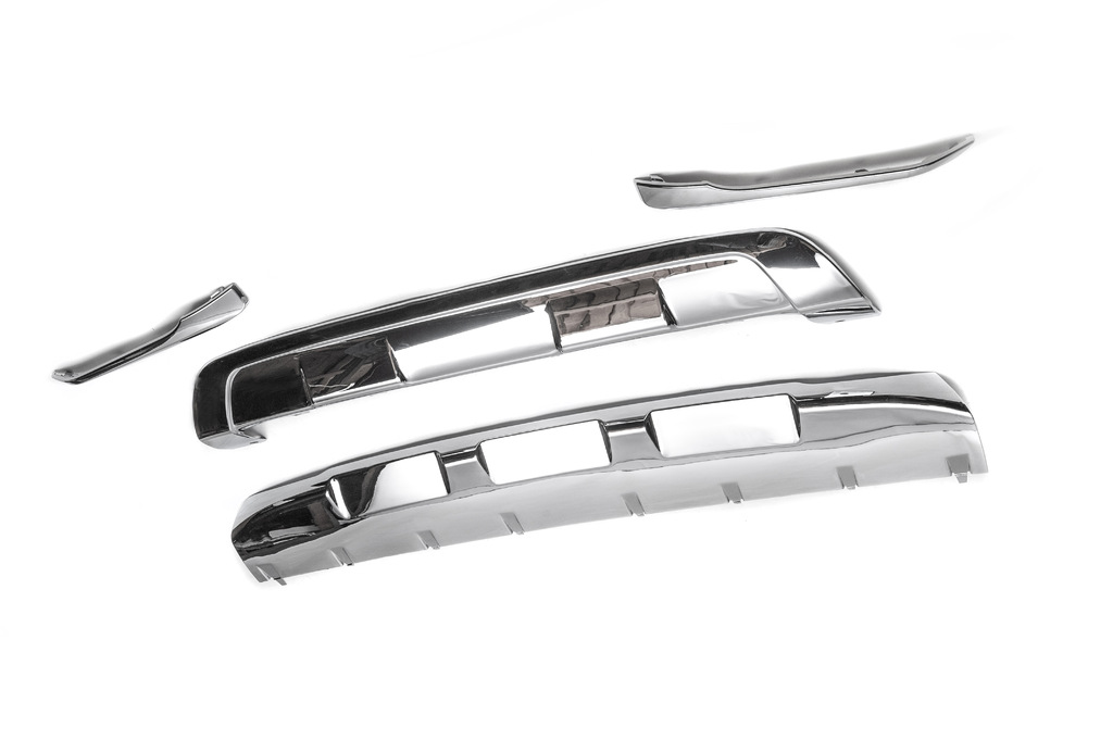 Передня і задня накладки (2 шт) для BMW X1 F48 2015-2022 рр