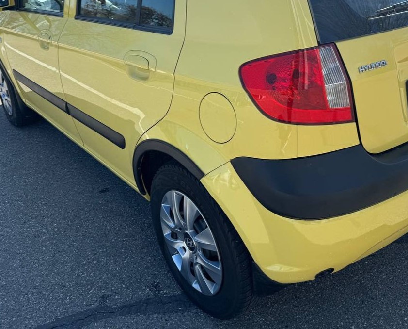 Накладки на арки ABS (4шт, 5D, чорні) для Hyundai Getz 2002- рр