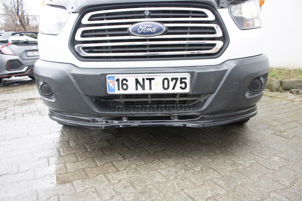 Передня лип накладка (2014-2019, ABS) для Ford Transit 2014- рр