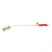 Пальник газовий з регулятором 715мм, сопло 125мм, Ø60мм. INTERTOOL