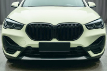 Ніздрі M-Look (2020-2022, чорний глянець) BMW X1 F48 2015-2022 рр.
